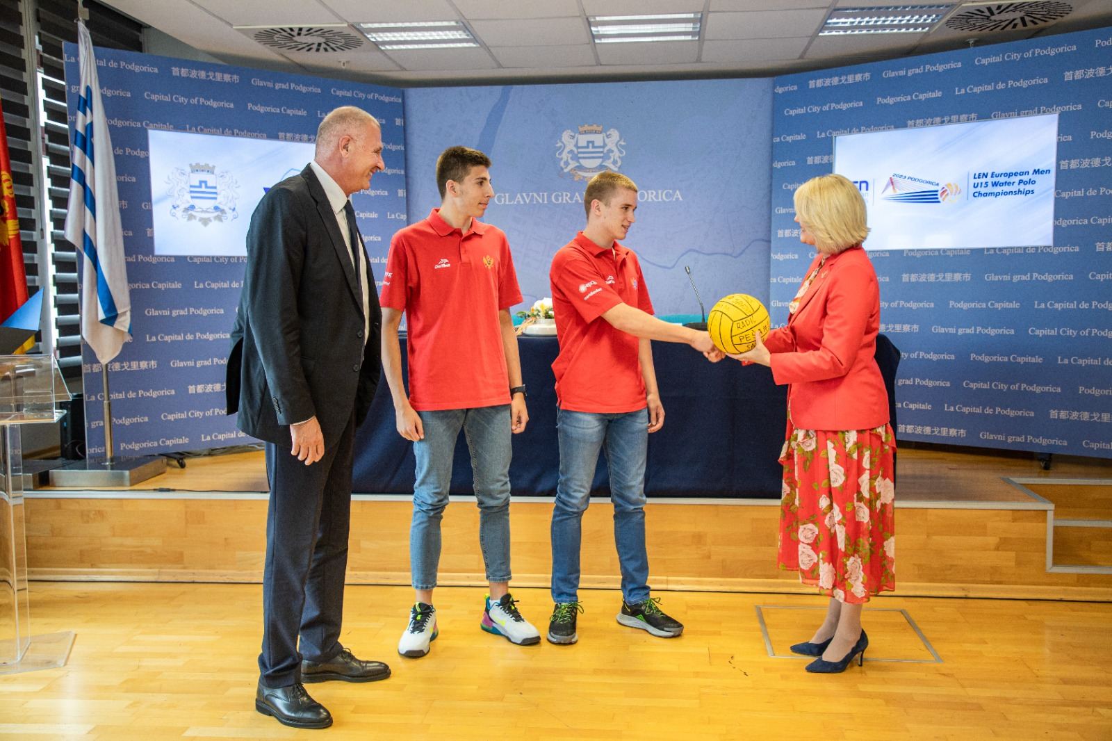 Podgorica ove godine domaćin LEN Evropskog kadetskog prvenstva u vaterpolu