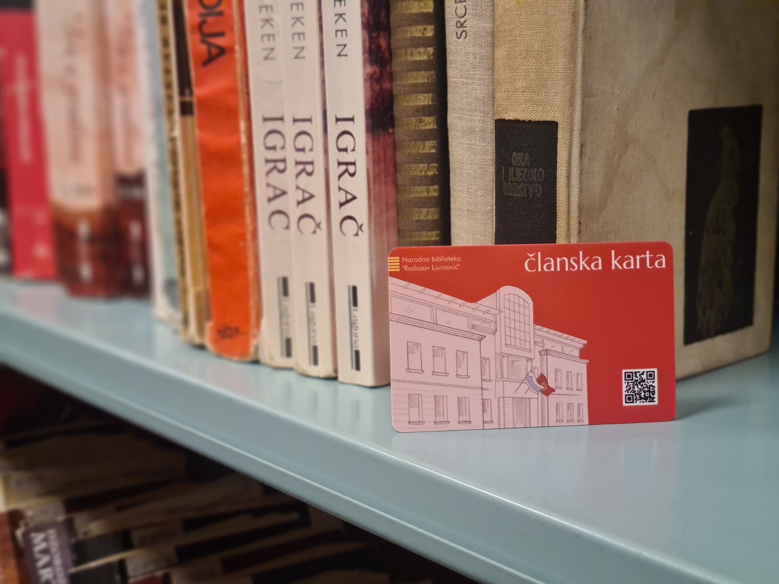 JU Narodna biblioteka "Radosav Ljumović"; Ljubiteljima knjige biće dostupna elektronska bibliotečka karta