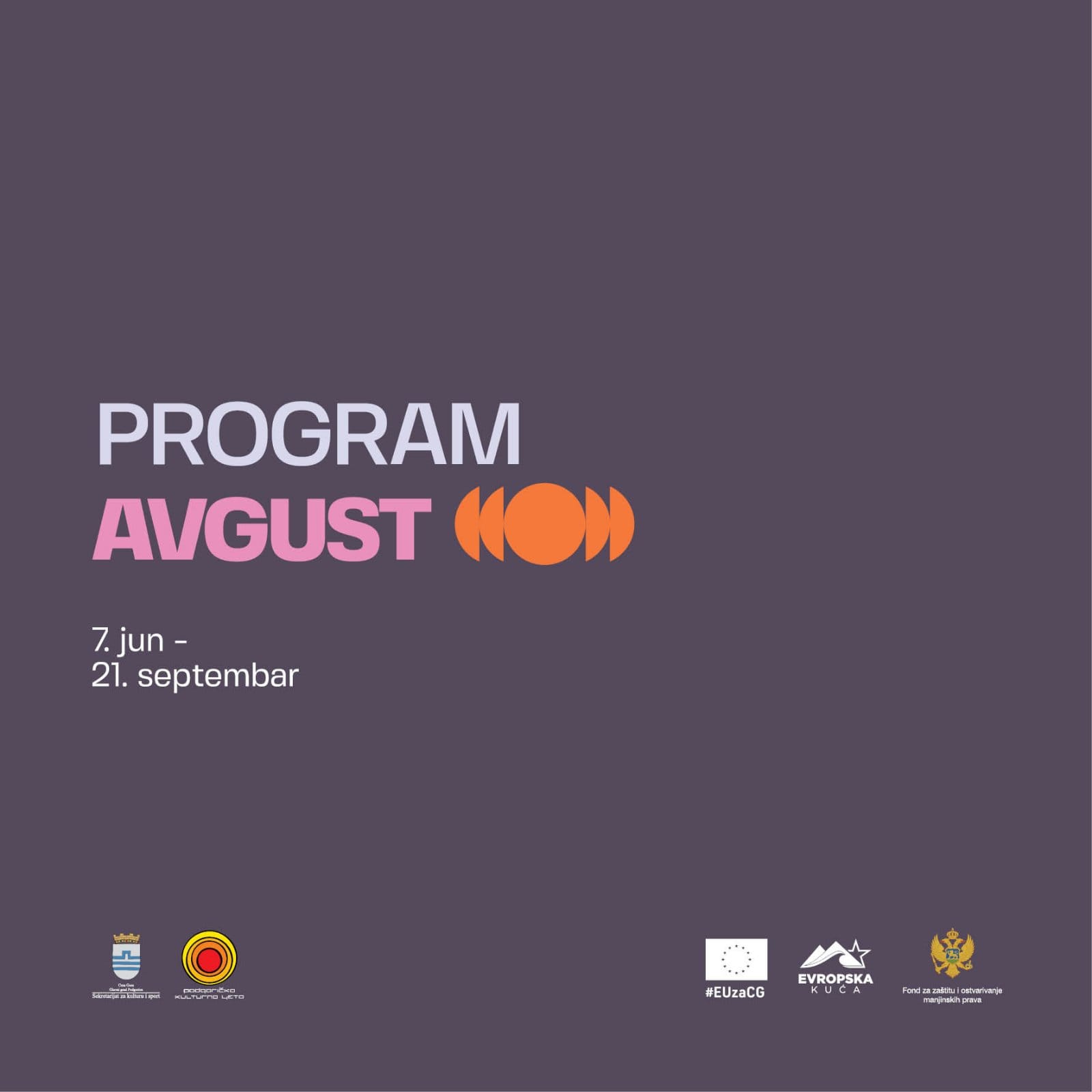 Raznovrstan i kvalitetan avgustovski program Podgoričkog kulturnog ljeta