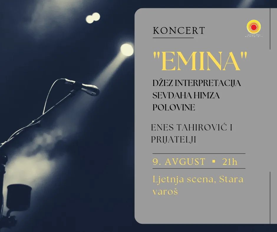 Koncert "Emina – džez interpretacija Himza Polovine" na ljetnjoj sceni