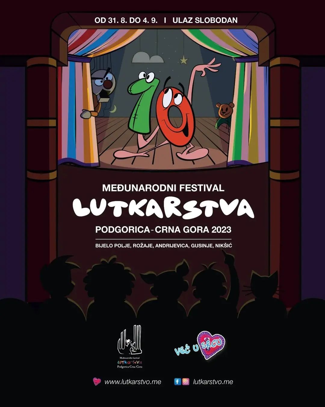 X Međunarodni Festival Lutkarstva Podgorica-Crna Gora 2023
