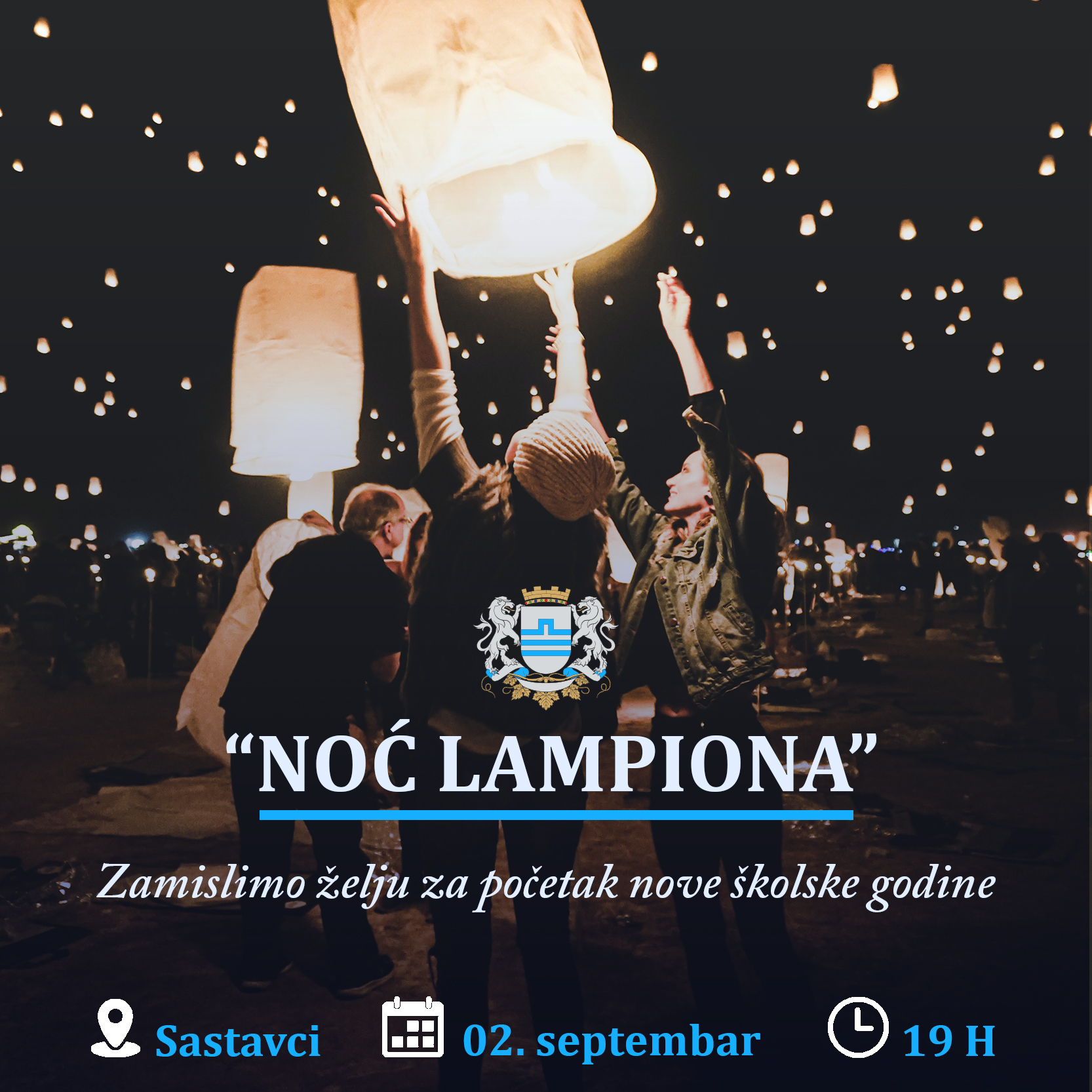„Noć lampiona“ u subotu na Sastavcima