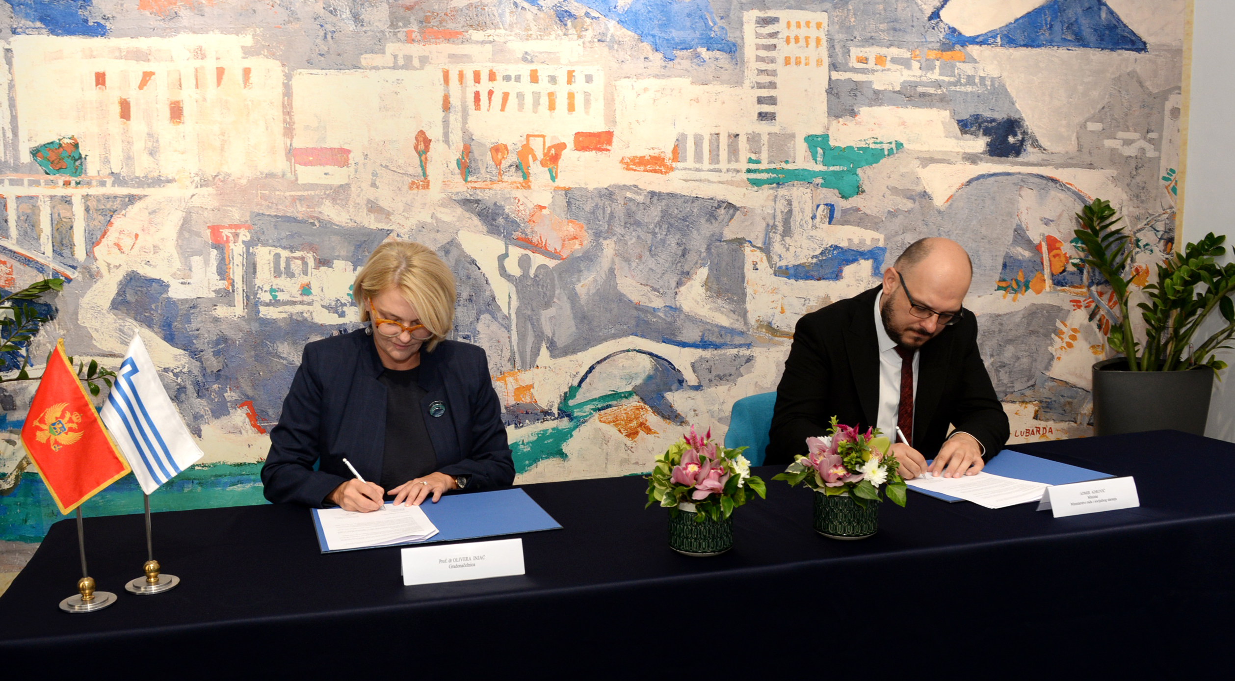 Potpisan Memorandum o saradnji između Glavnog grada i Ministarstva rada i socijalnog staranja