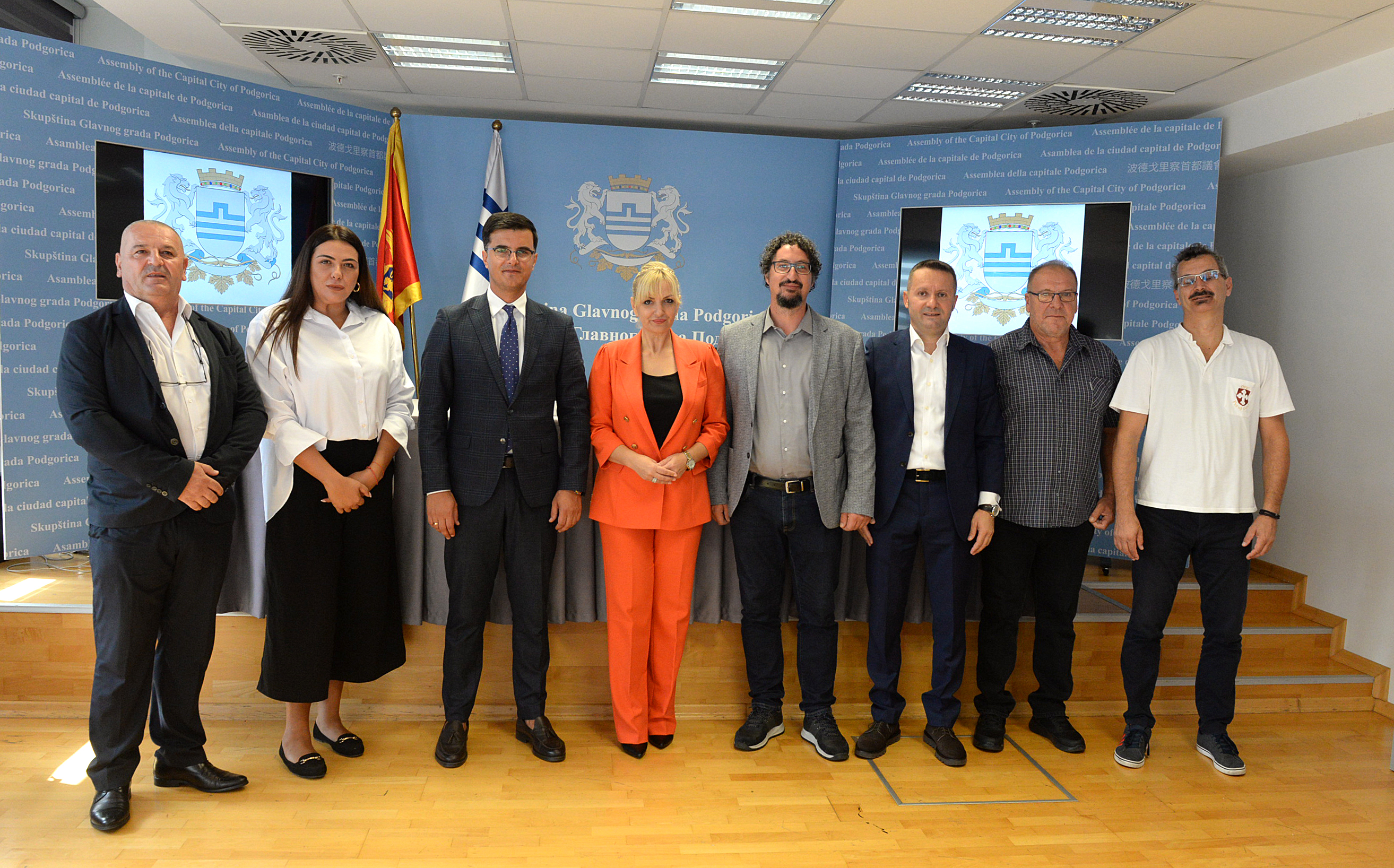 Delegacija grada Vodnjan i predstavnici Društva crnogorskih Perojaca posjetili Glavni grad