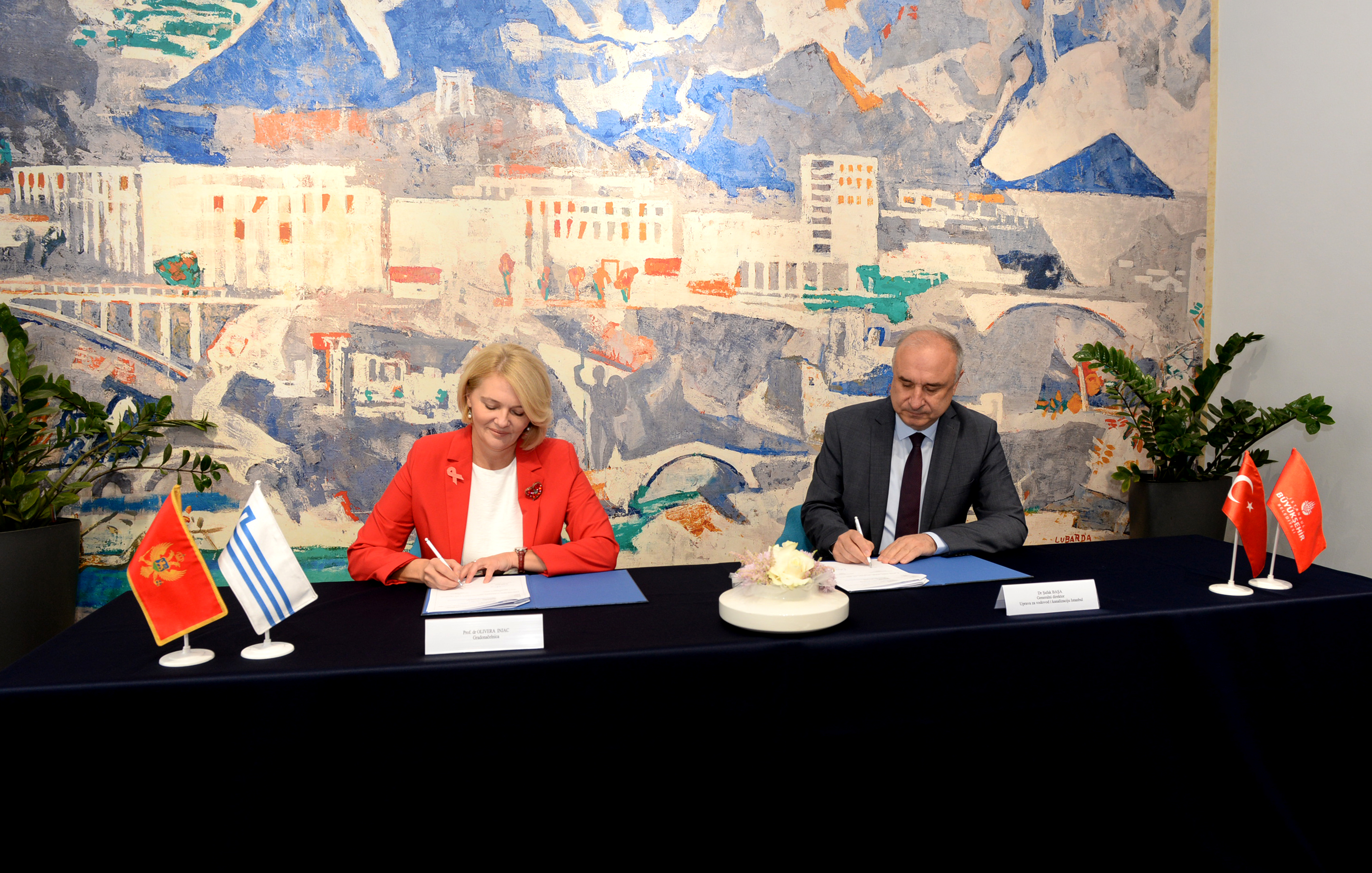Potpisan Memorandum o razumijevanju između Glavnog grada i Uprave za vodovod Grada Istanbula