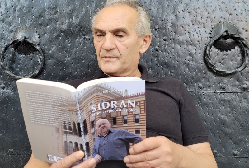 Promocija knjige Ruždije Adžovića „Sidran: živjeti, svjedočiti epohu“