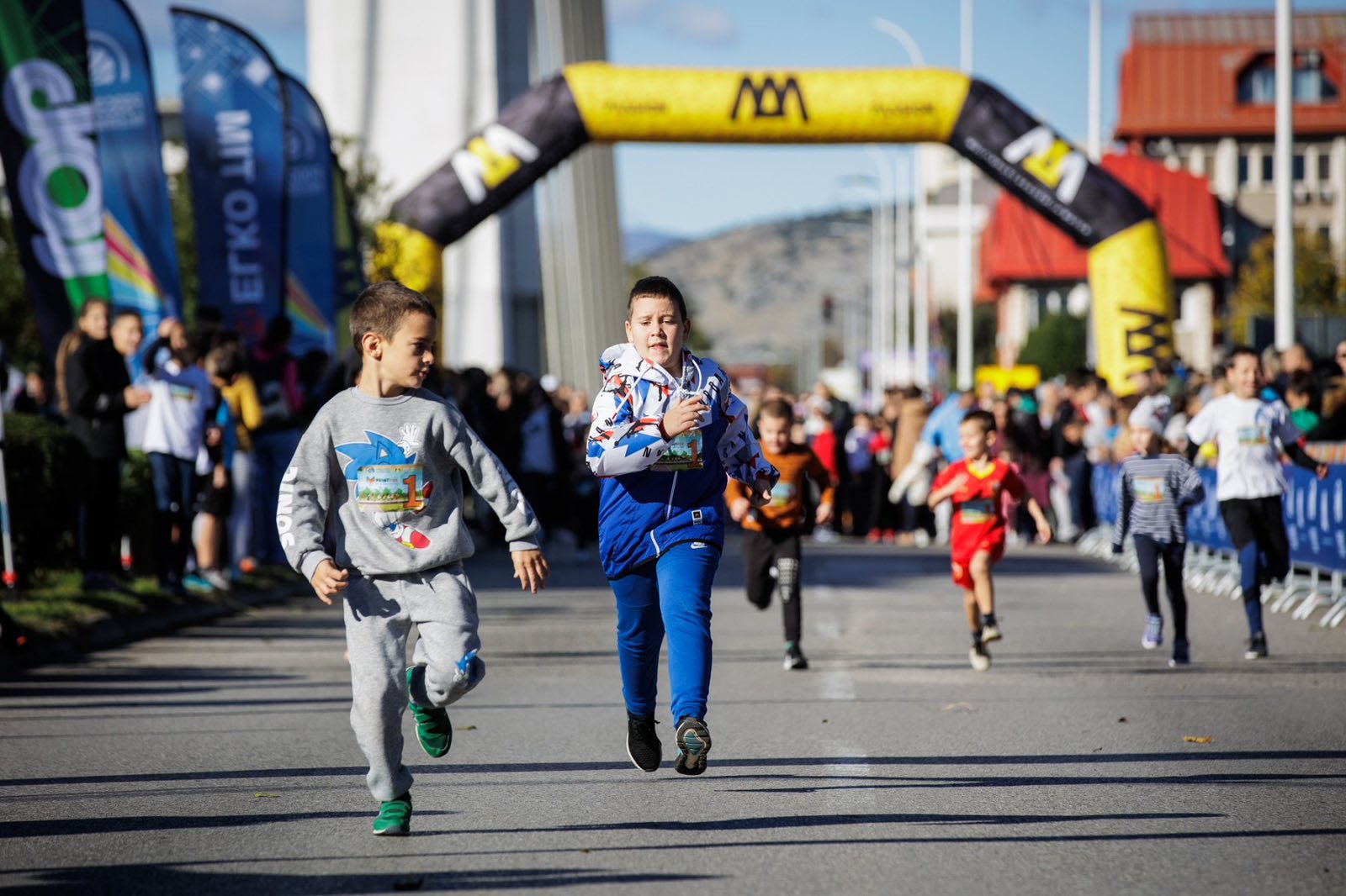 Dječija i trka paraolimpijaca uvod za sjutrašnji Podgorica Millennium Run