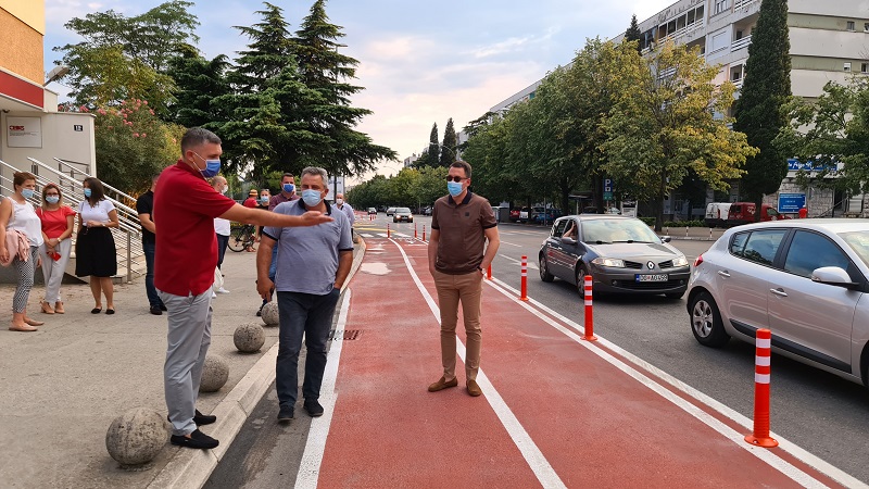 Podgorica dobila još jedan biciklistički koridor