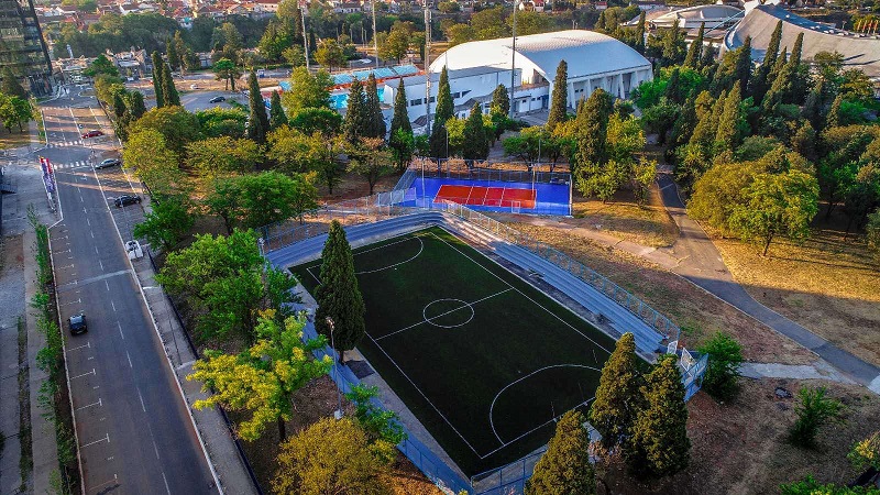 Otvoreni novi tereni za mali fudbal i odbojku u sklopu SC Morača