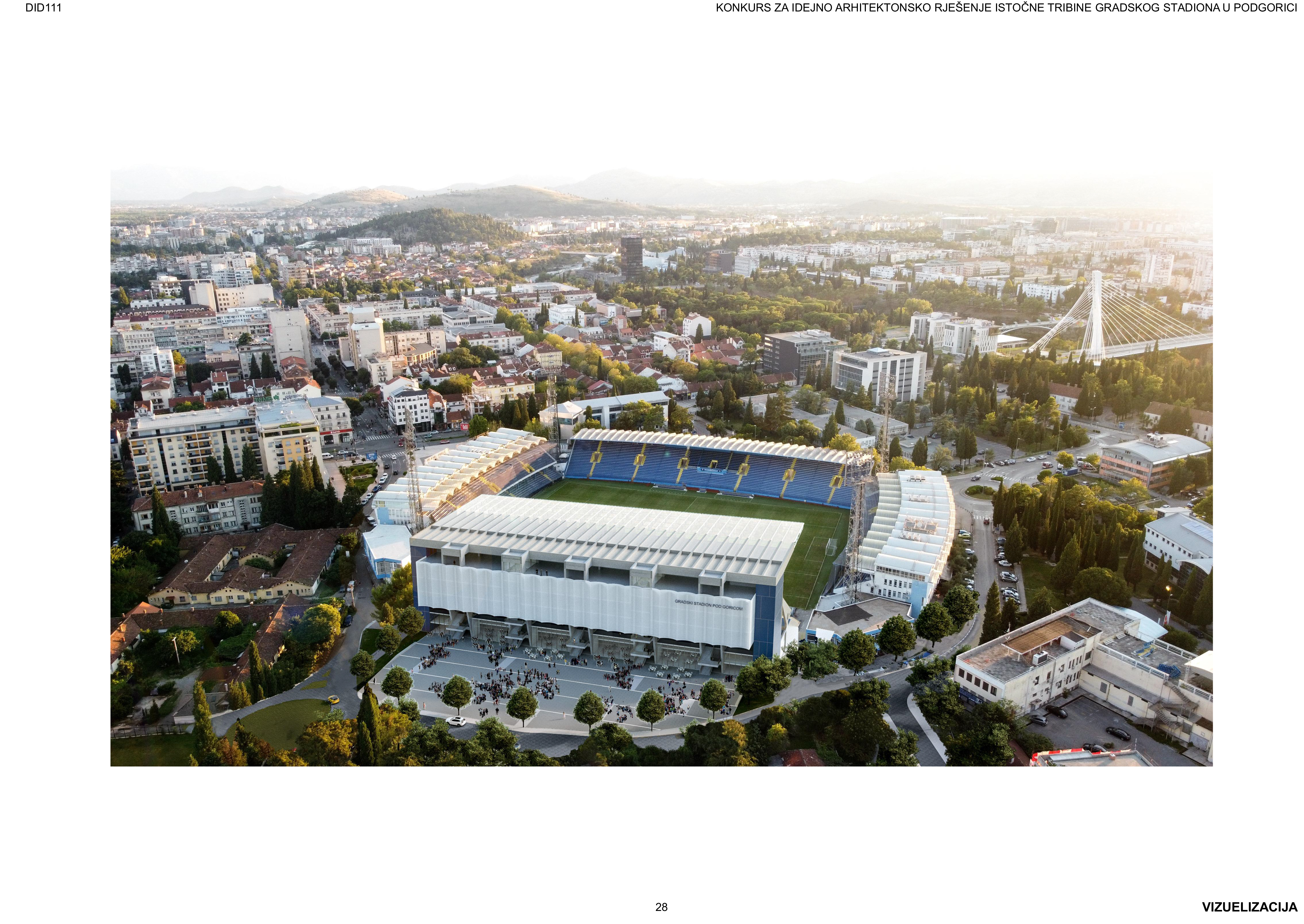 Završen konkurs za idejno rješenje istočne tribine Gradskog stadiona: Poznati autori i njihova rješenja