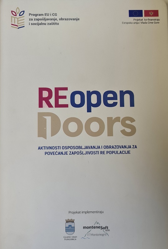 Implementacija projekta „REopen Doors“: Mladi Romi se spremaju za rad u administraciji