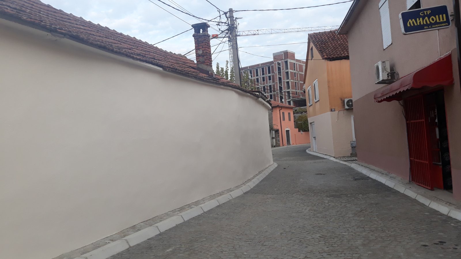 Obilazak dijela rekonstruisane Ulice Gojka Radonjića u Staroj varoši