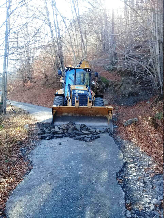 Putevi izvode pripremne radove za asfaltiranje putnog pravca Veruša - Mokra u dužini 3.2 km
