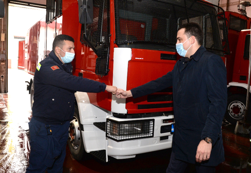 Služba zaštite i spašavanja u specijalizovana vozila uložila preko 230.000 eura; Vuković: Vatrogasci najvrijedniji resurs Službe i zaslužuju posebnu zahvalnost i poštovanje