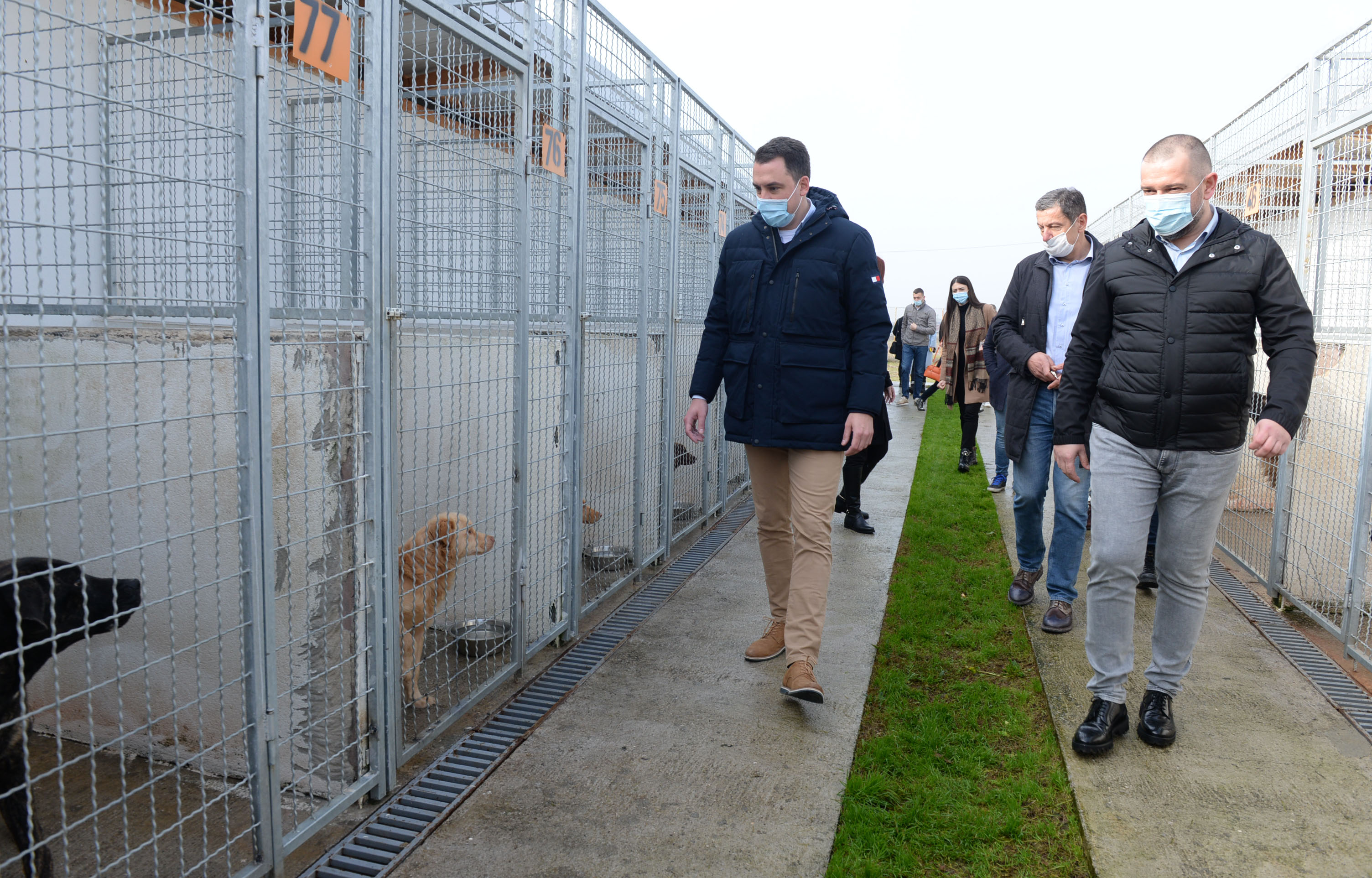 Vuković u posjeti podgoričkom azilu za napuštene pse: Odnos prema kućnim ljubimcima je veoma važno pitanje koje umnogome reflektuje stanje društvene zajednice
