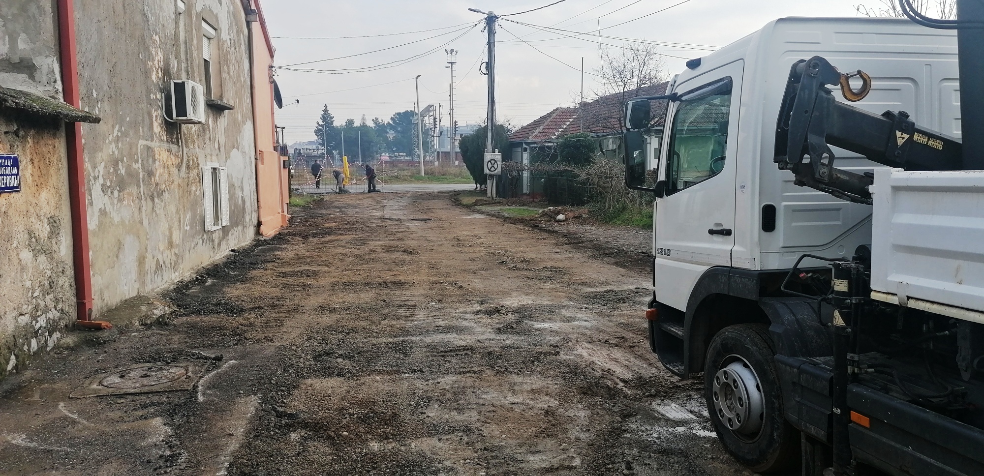 Počela rekonstrukcija Ulice Slobodana Škerovića na Draču