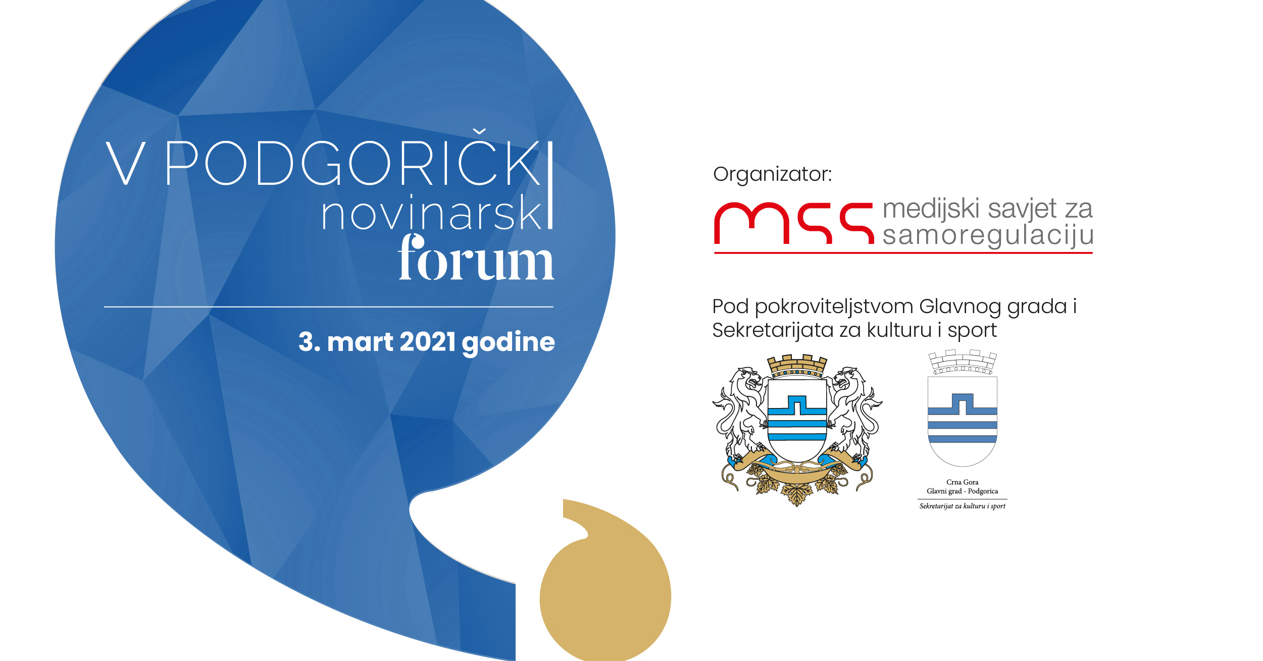 Peti Podgorički novinarski forum (live)
