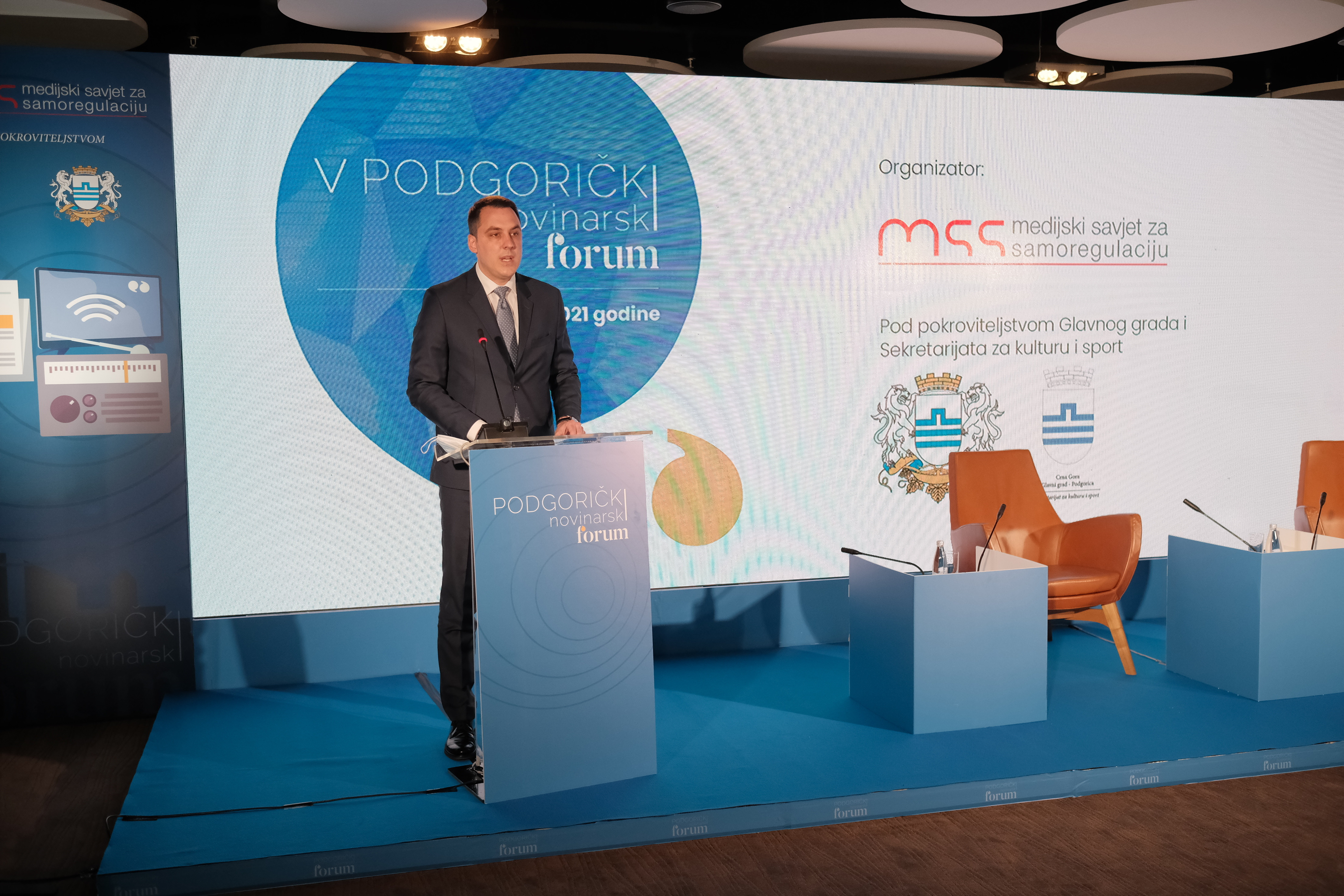 Gradonačelnik Vuković otvorio V Podgorički novinarski forum
