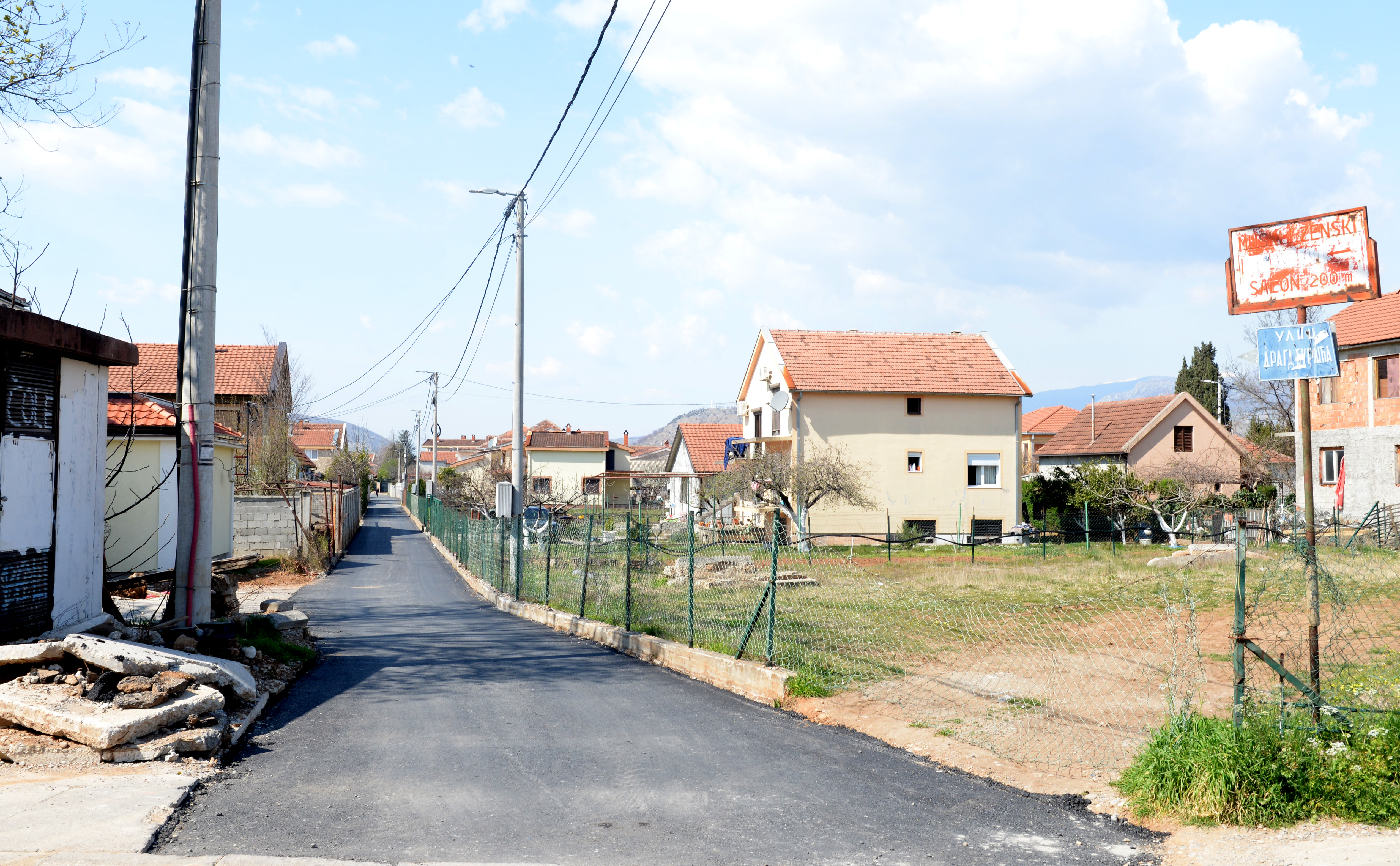 Do sada izgrađena skoro polovina sekundarne kanalizacione mreže; Završavaju se ulice na Koniku, Vrelima Ribničkim, Murtovini i Zagoriču